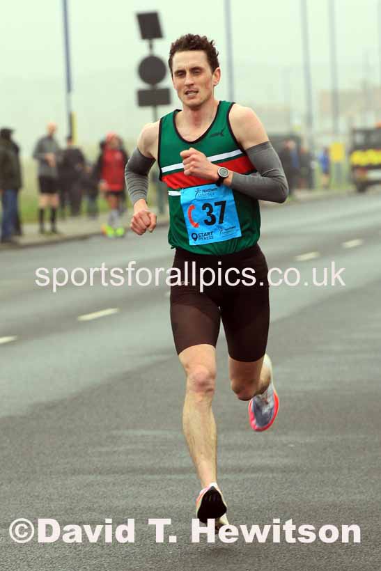 Senior mens 12 Stage 2023 Northern Mens 12 stage and Womens 6 Stage Relays and Young Athletes, Redcar. Photo: David T. Hewitson/Sports for All Pics